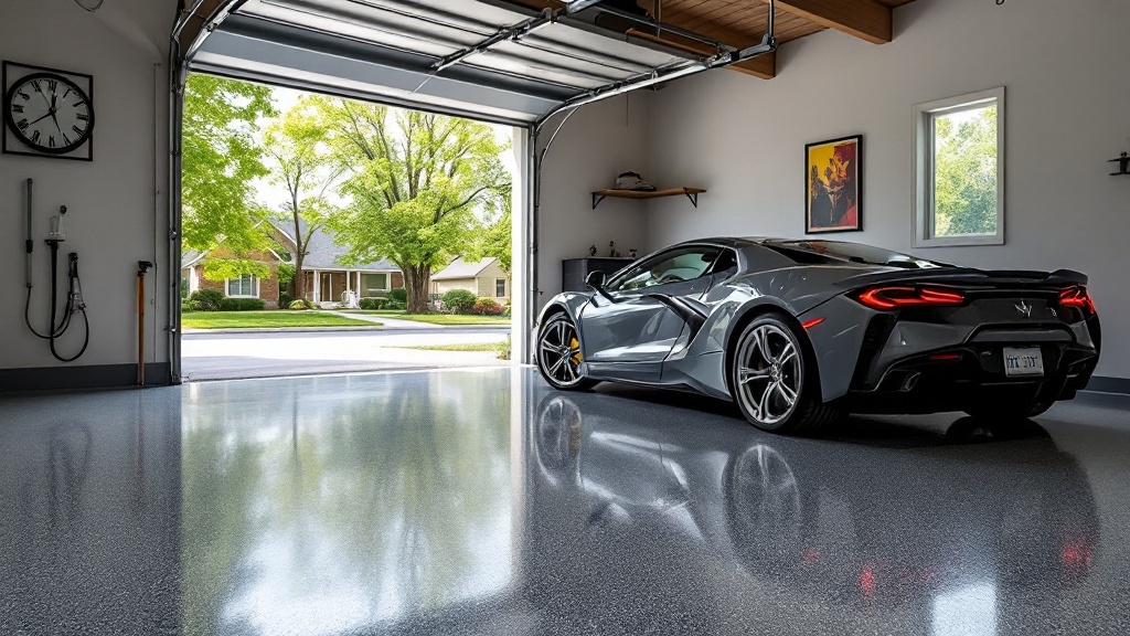 Storm gray garage Hilliard