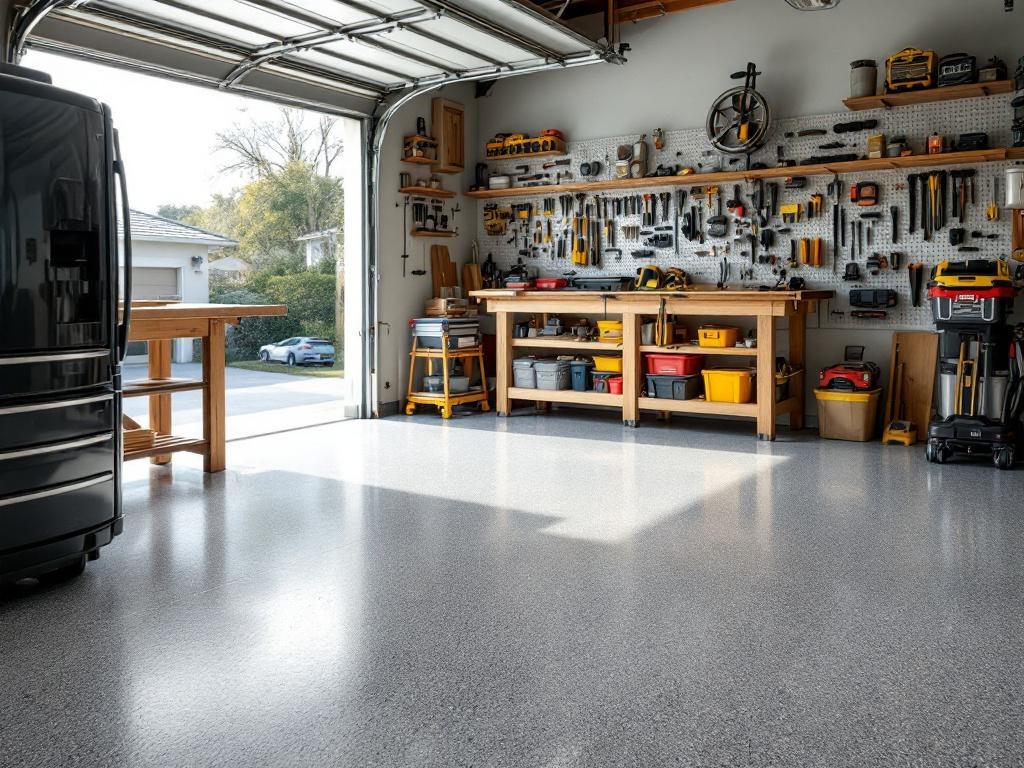 Workshop floor coating Gahanna